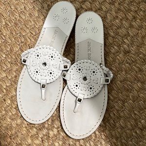 Jack Rogers white Sandals Size 10